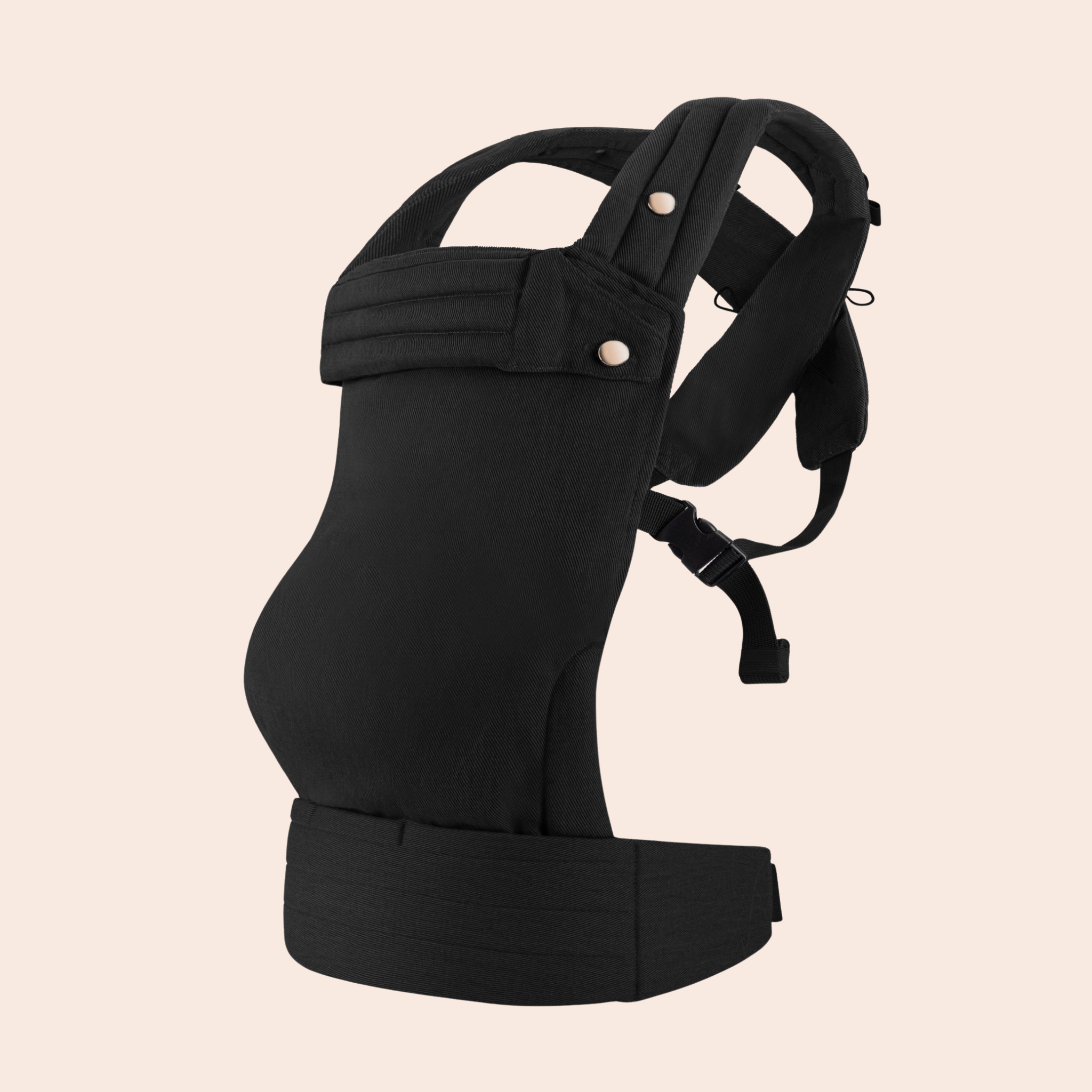 Breathable Cotton Baby Carrier with Padded Shoulder Straps and Ergonomic Design for Newborns to Toddlers - 13