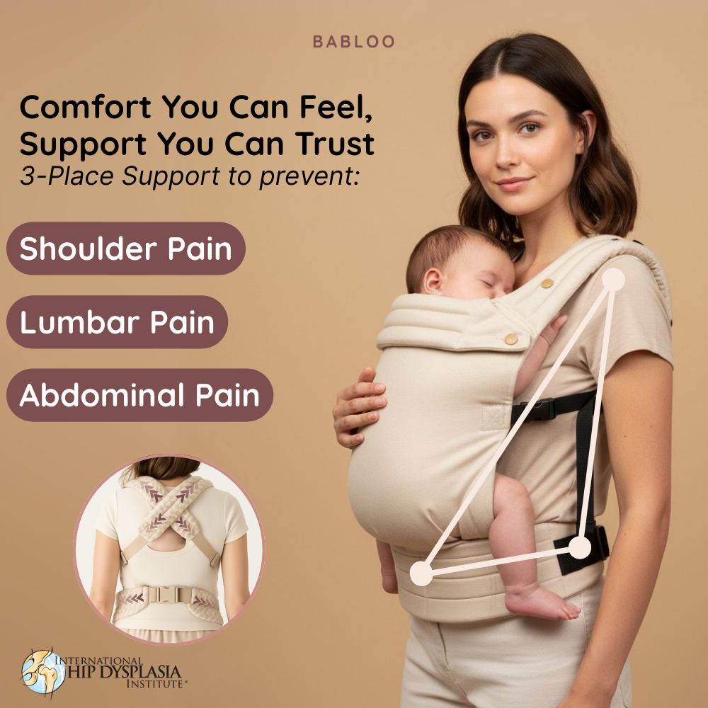 The Snuggle Carrier | Breathable Cotton Baby Carrier Babloo